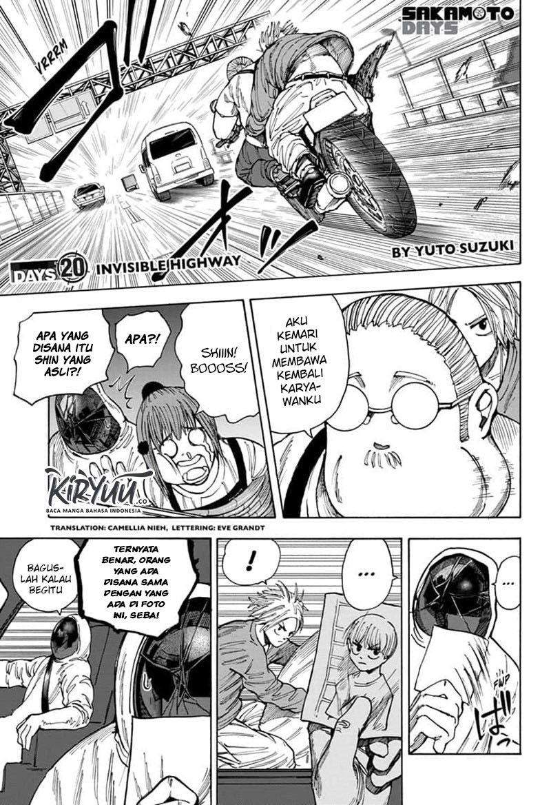 Sakamoto Days Chapter 20 - halaman 3