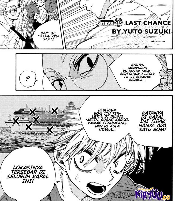 Sakamoto Days Chapter 202 - halaman 3