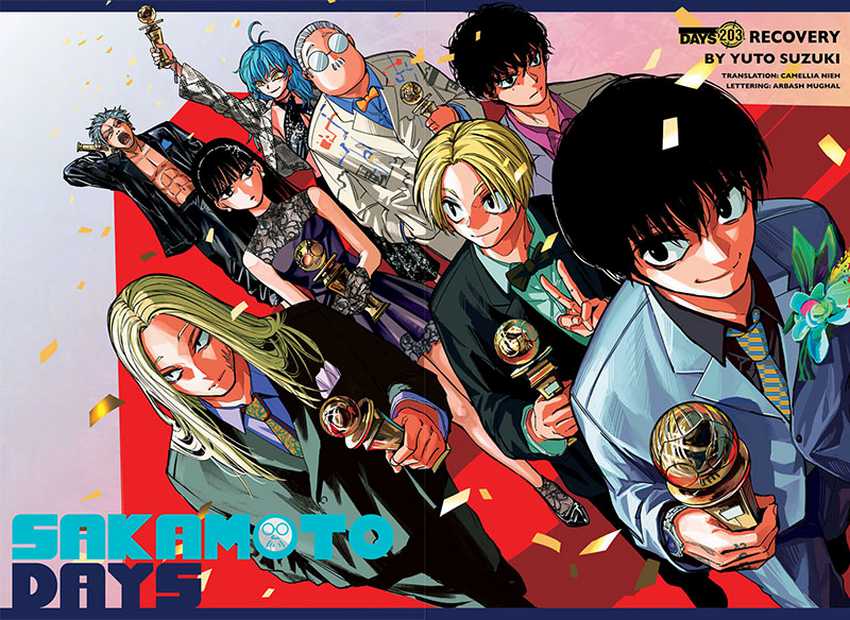 Sakamoto Days Chapter 203 - halaman 3