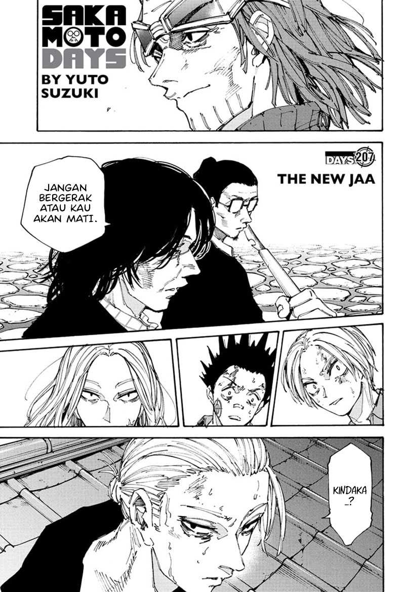 Sakamoto Days Chapter 207 - halaman 2