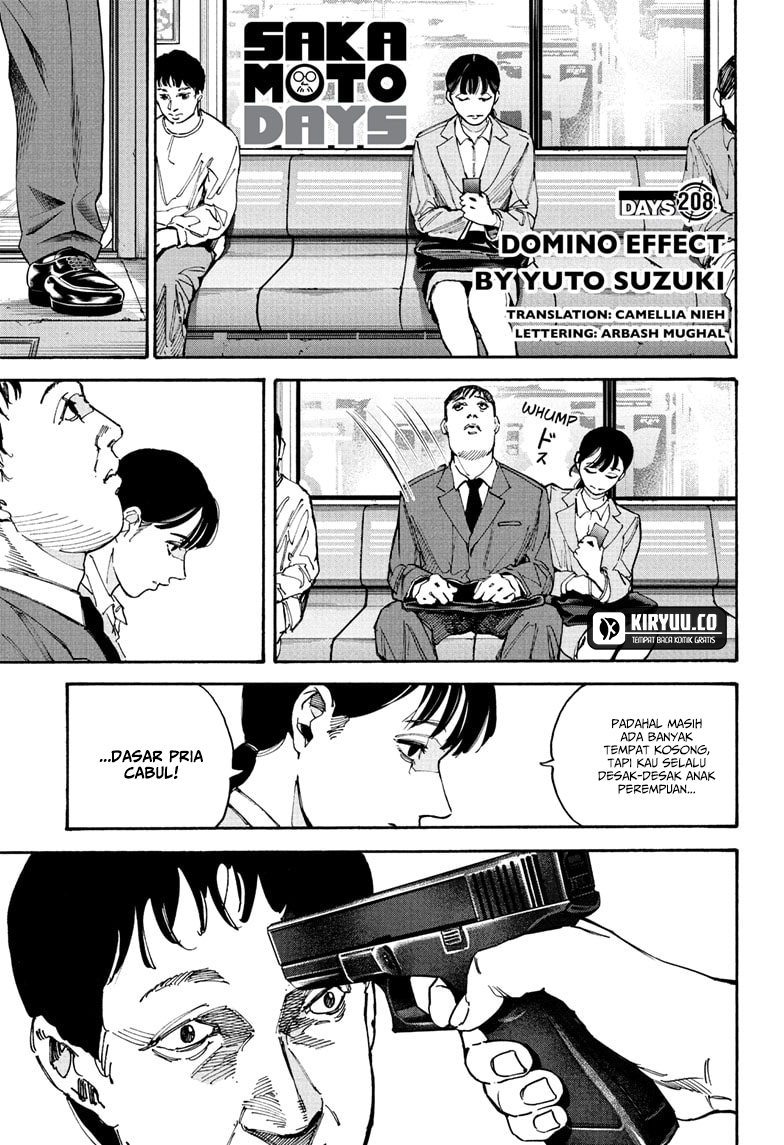 Sakamoto Days Chapter 208 - halaman 2