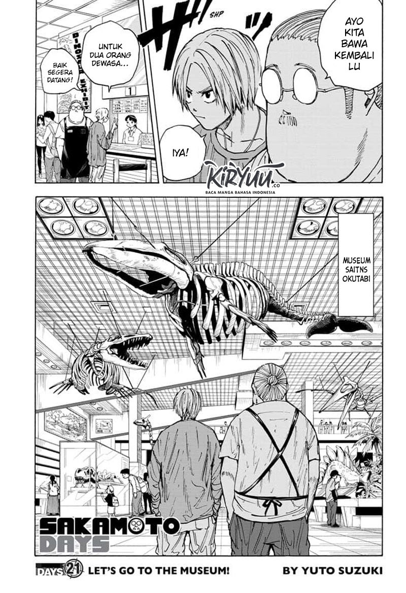 Sakamoto Days Chapter 21 - halaman 3