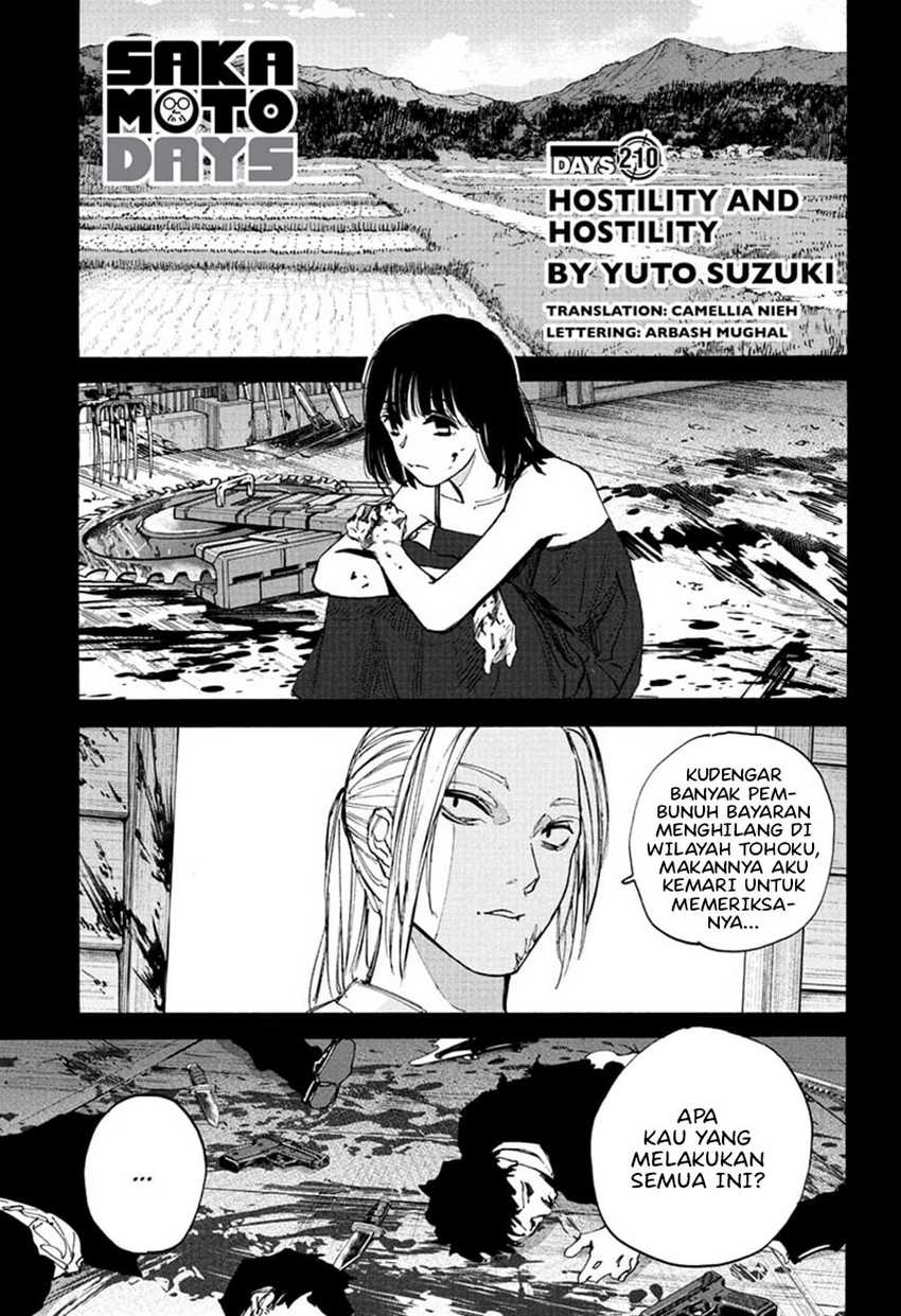 Sakamoto Days Chapter 210 - halaman 2