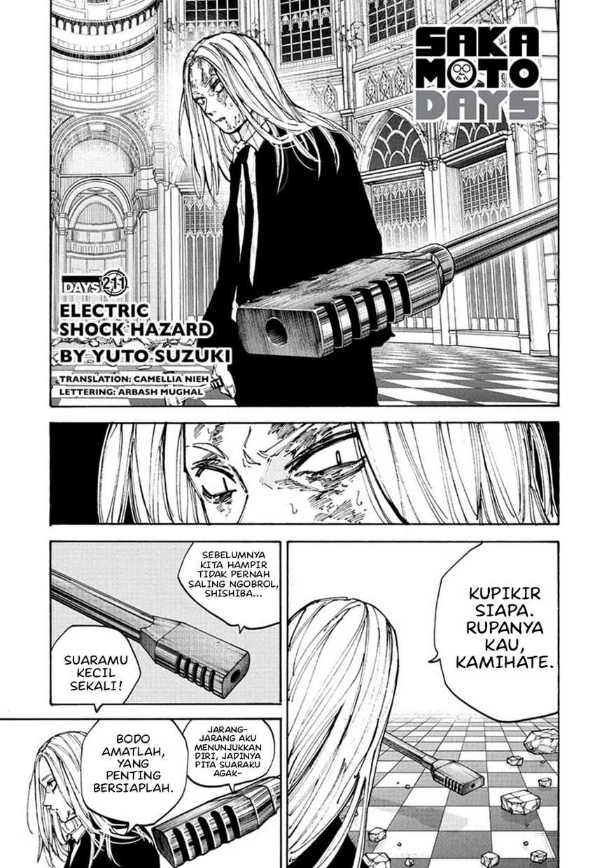 Sakamoto Days Chapter 211 - halaman 2