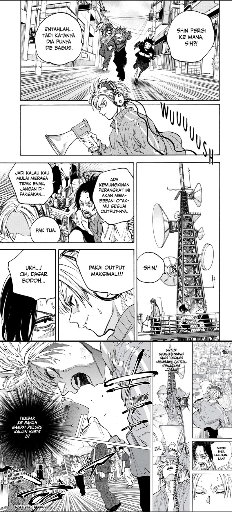 Sakamoto Days Chapter 212 - halaman 9