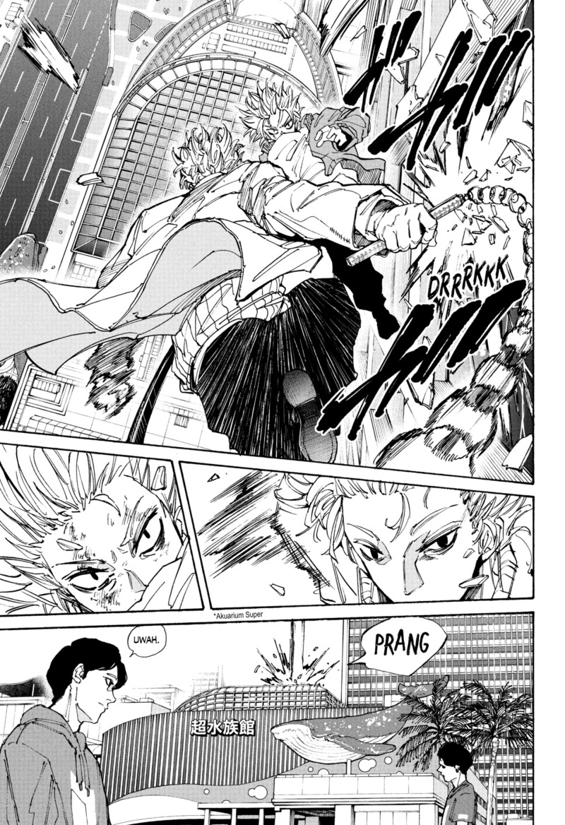 Sakamoto Days Chapter 214 - halaman 11