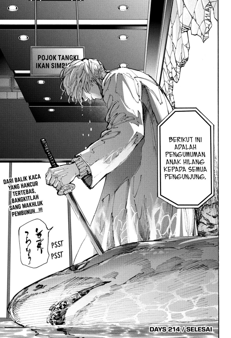 Sakamoto Days Chapter 214 - halaman 19