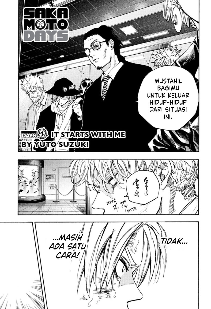 Sakamoto Days Chapter 217 - halaman 2