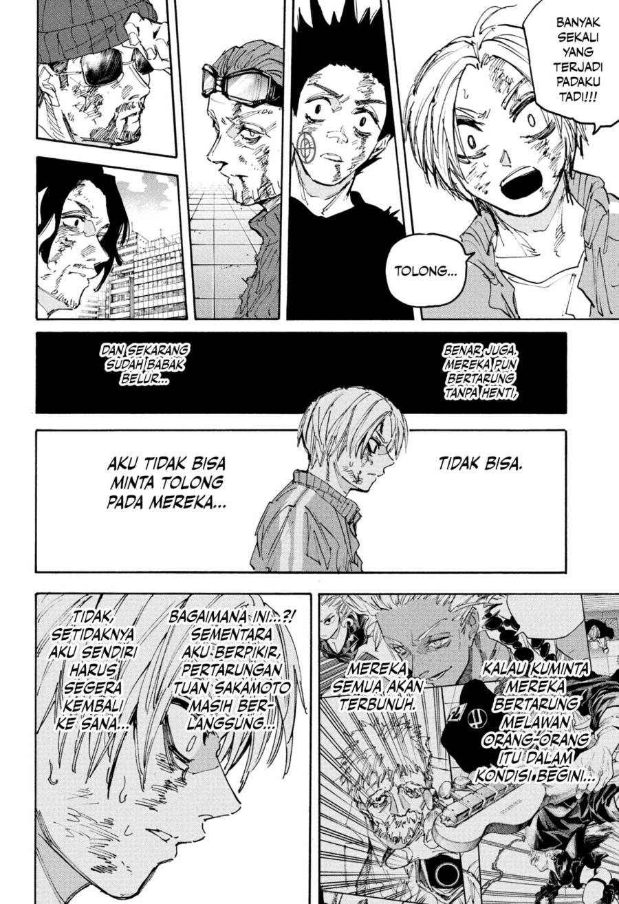 Sakamoto Days Chapter 218 - halaman 14