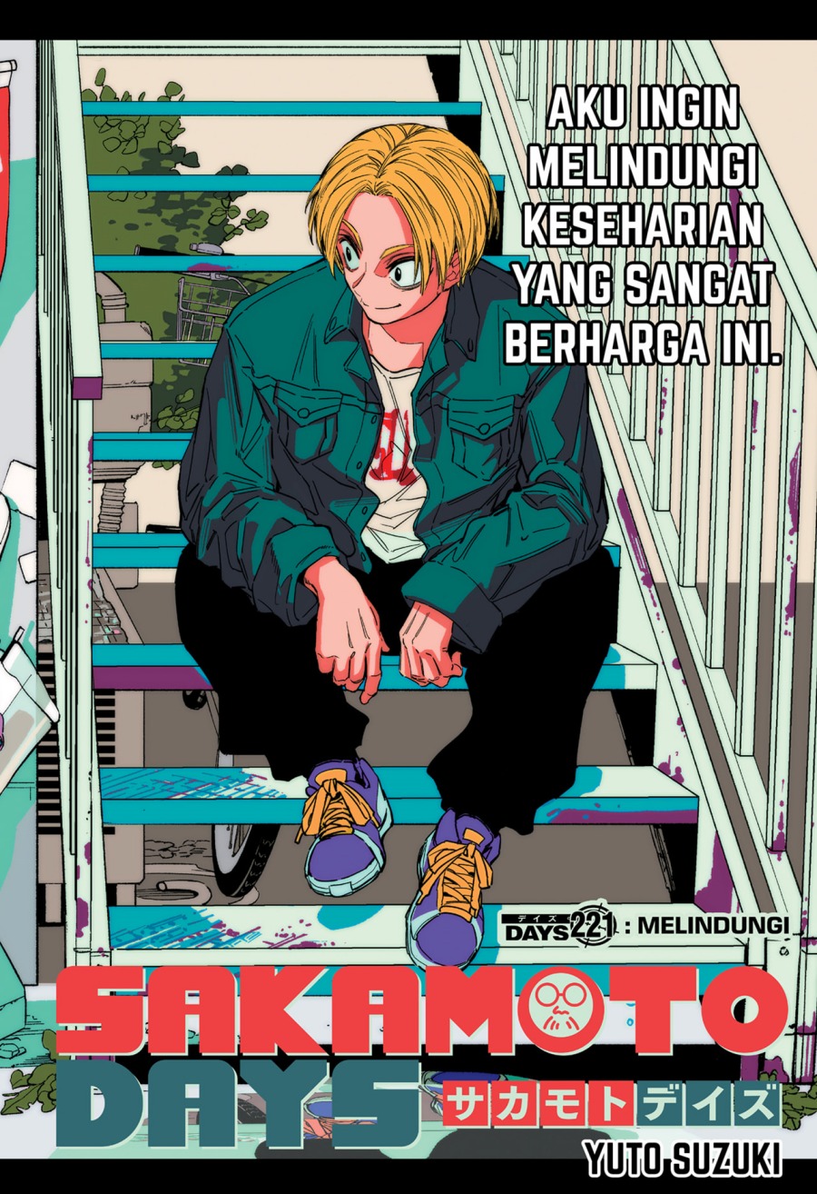 Sakamoto Days Chapter 221 - halaman 2