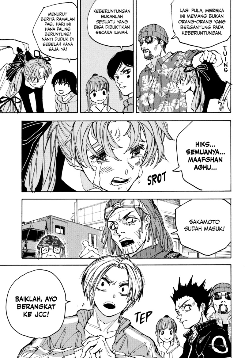Sakamoto Days Chapter 224 - halaman 11