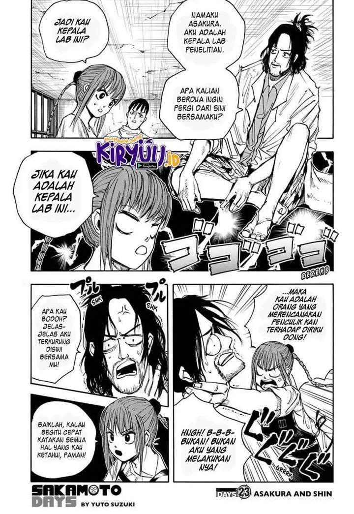 Sakamoto Days Chapter 23 - halaman 1