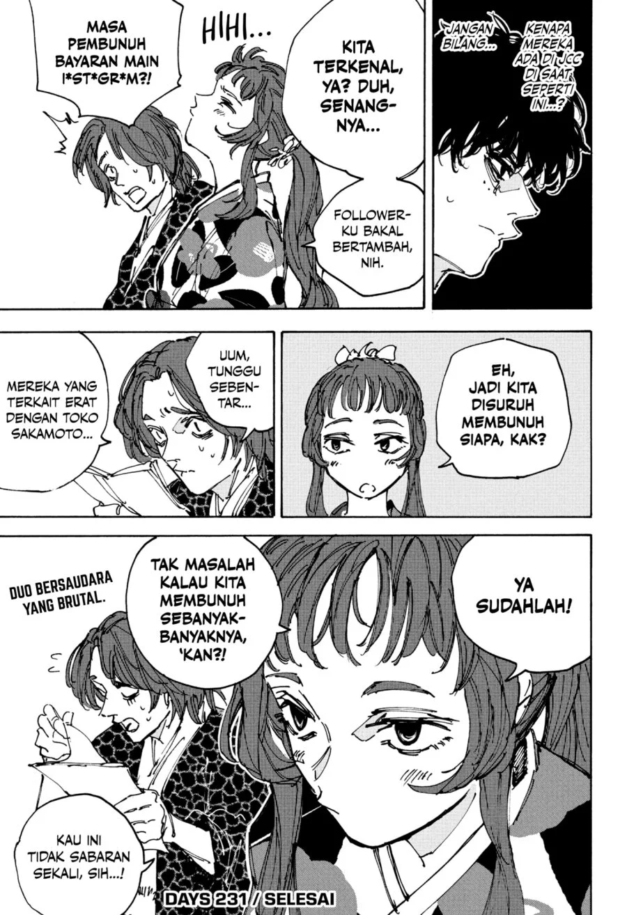 Sakamoto Days Chapter 231 - halaman 15