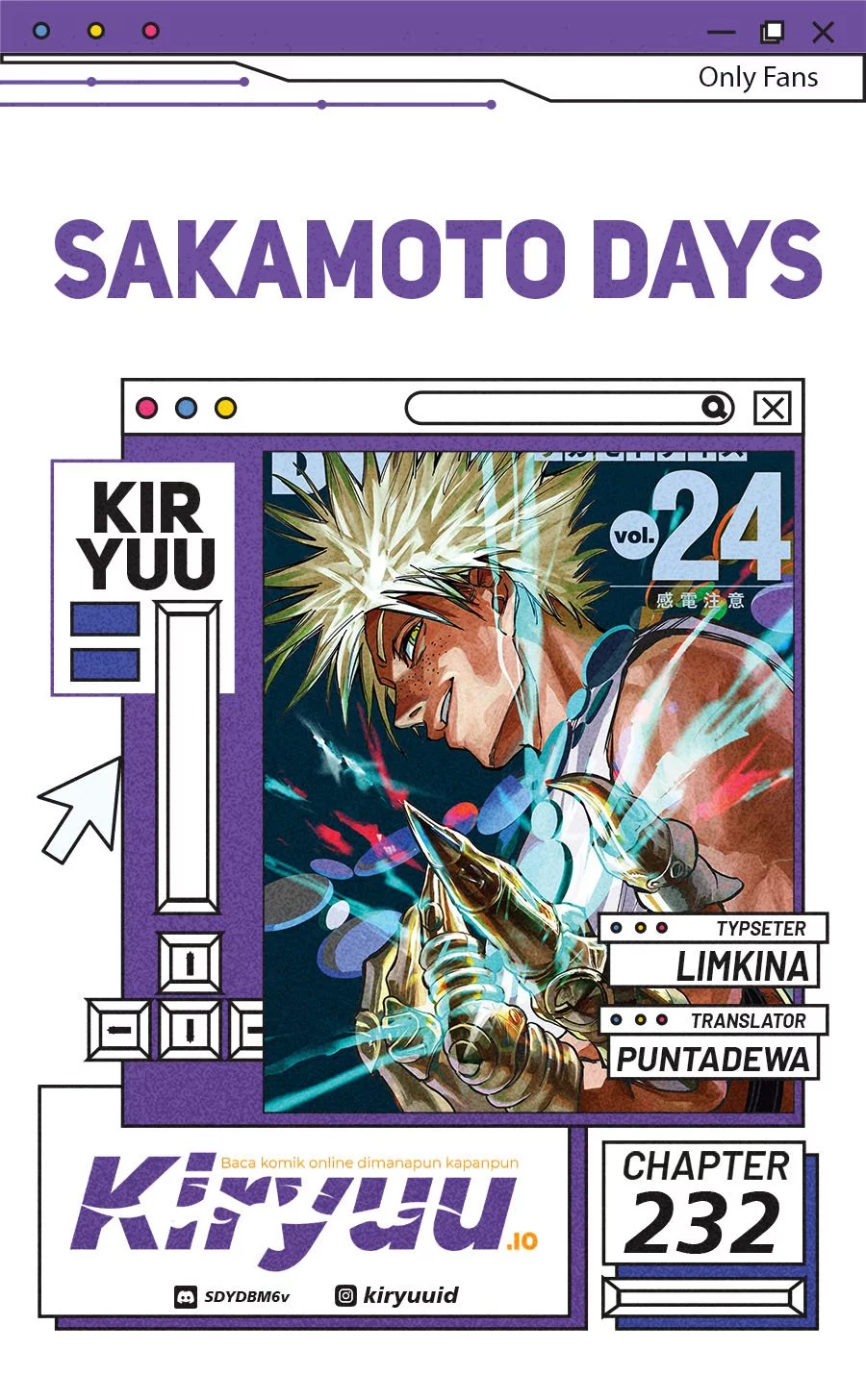 Sakamoto Days Chapter 232 - halaman 1