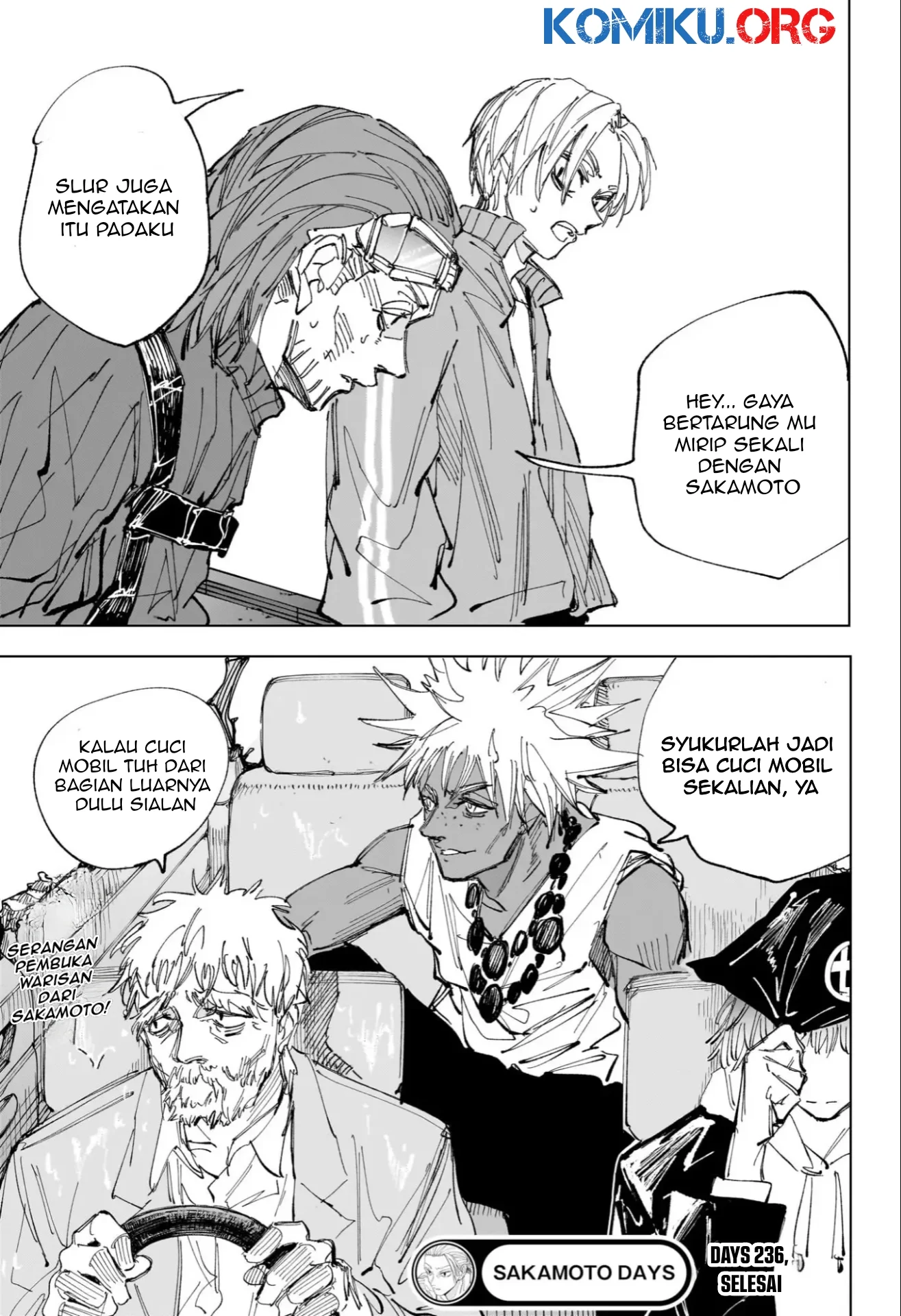 Sakamoto Days Chapter 236 - halaman 14