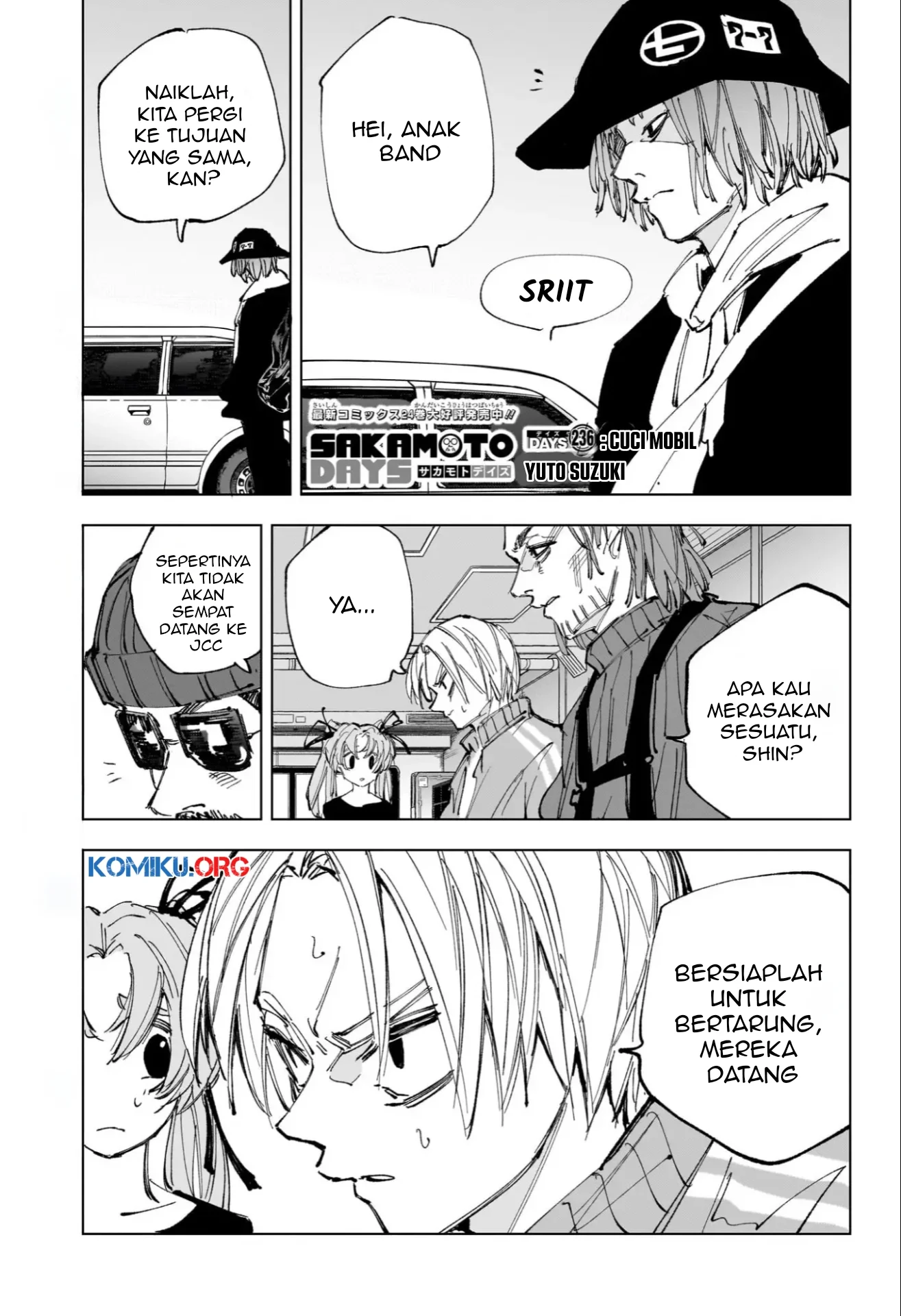 Sakamoto Days Chapter 236 - halaman 2