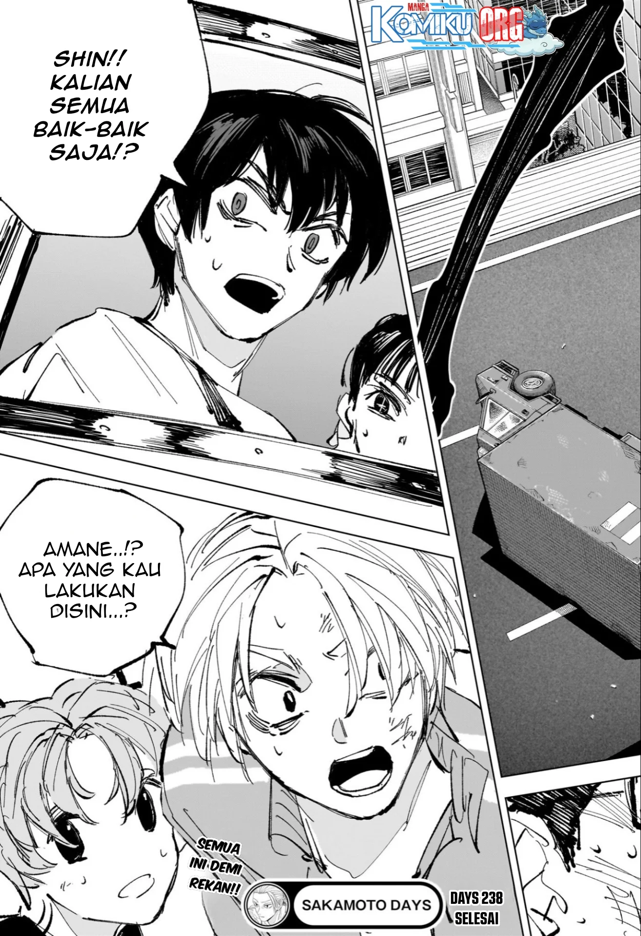 Sakamoto Days Chapter 238 - halaman 16