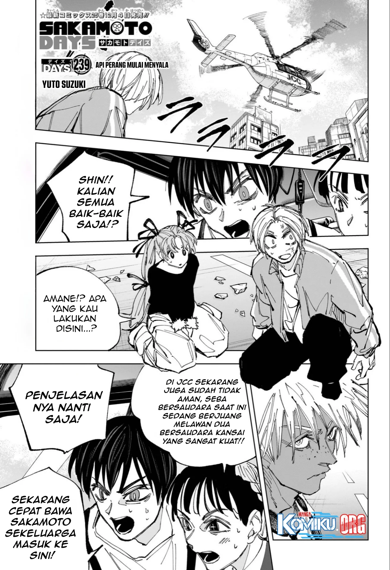 Sakamoto Days Chapter 239 - halaman 2