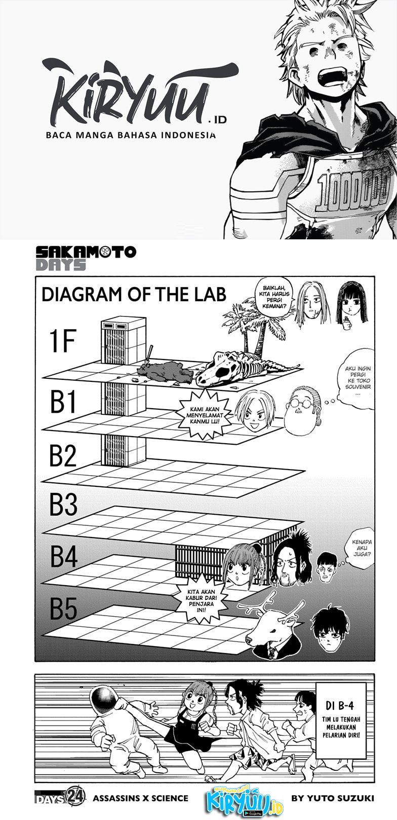 Sakamoto Days Chapter 24 - halaman 2