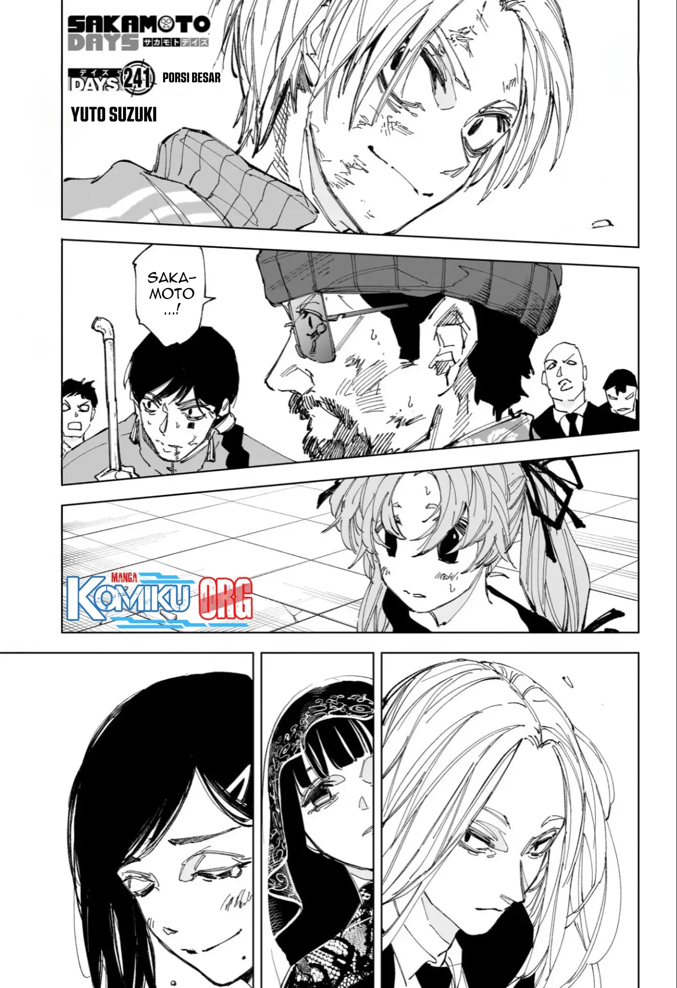Sakamoto Days Chapter 241 - halaman 2