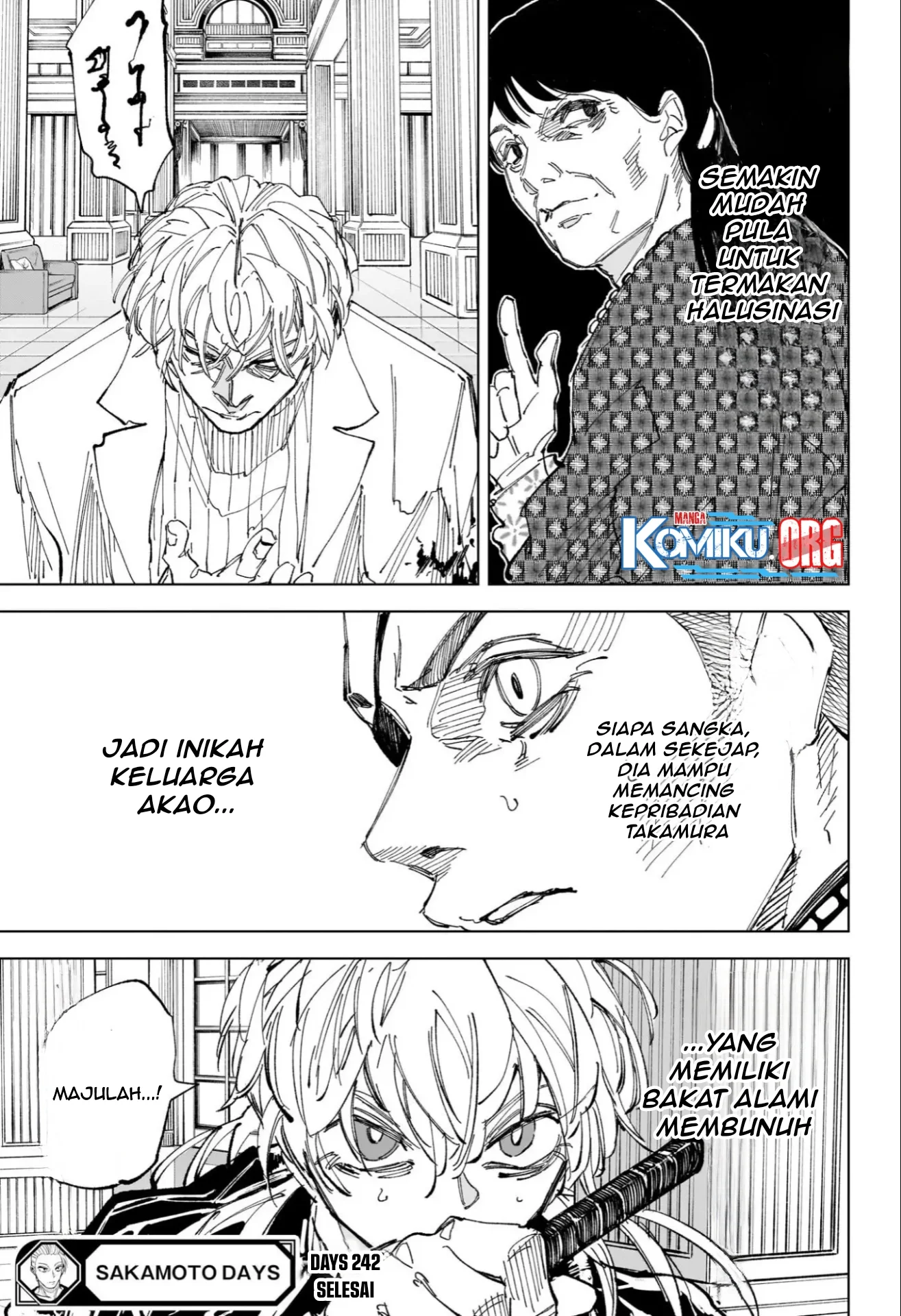 Sakamoto Days Chapter 242 - halaman 16