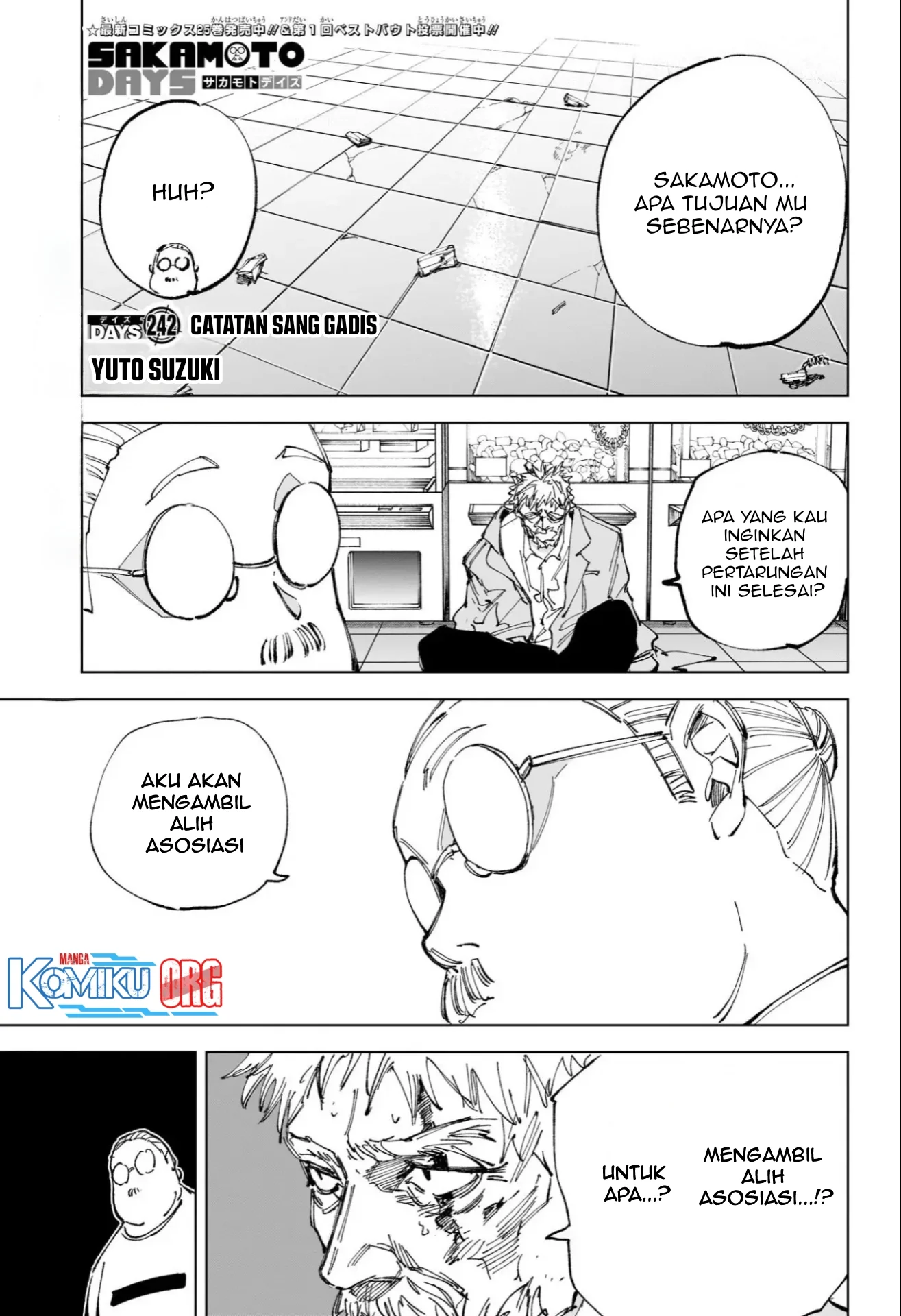 Sakamoto Days Chapter 242 - halaman 2