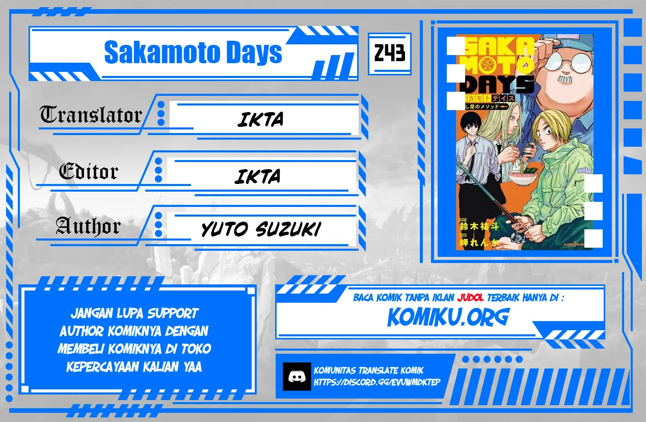 Sakamoto Days Chapter 243 - halaman 1