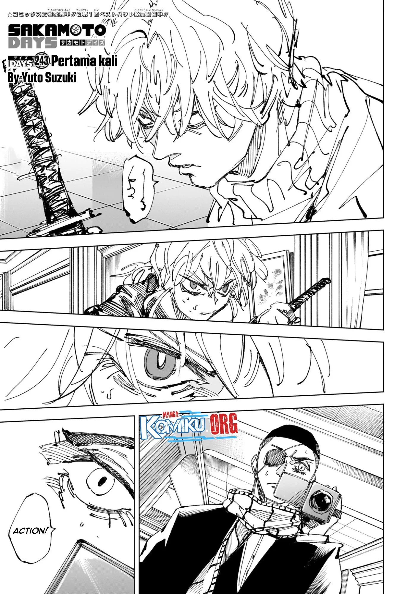 Sakamoto Days Chapter 243 - halaman 2