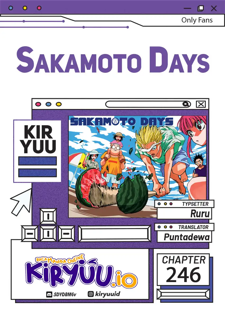 Sakamoto Days Chapter 246 - halaman 1
