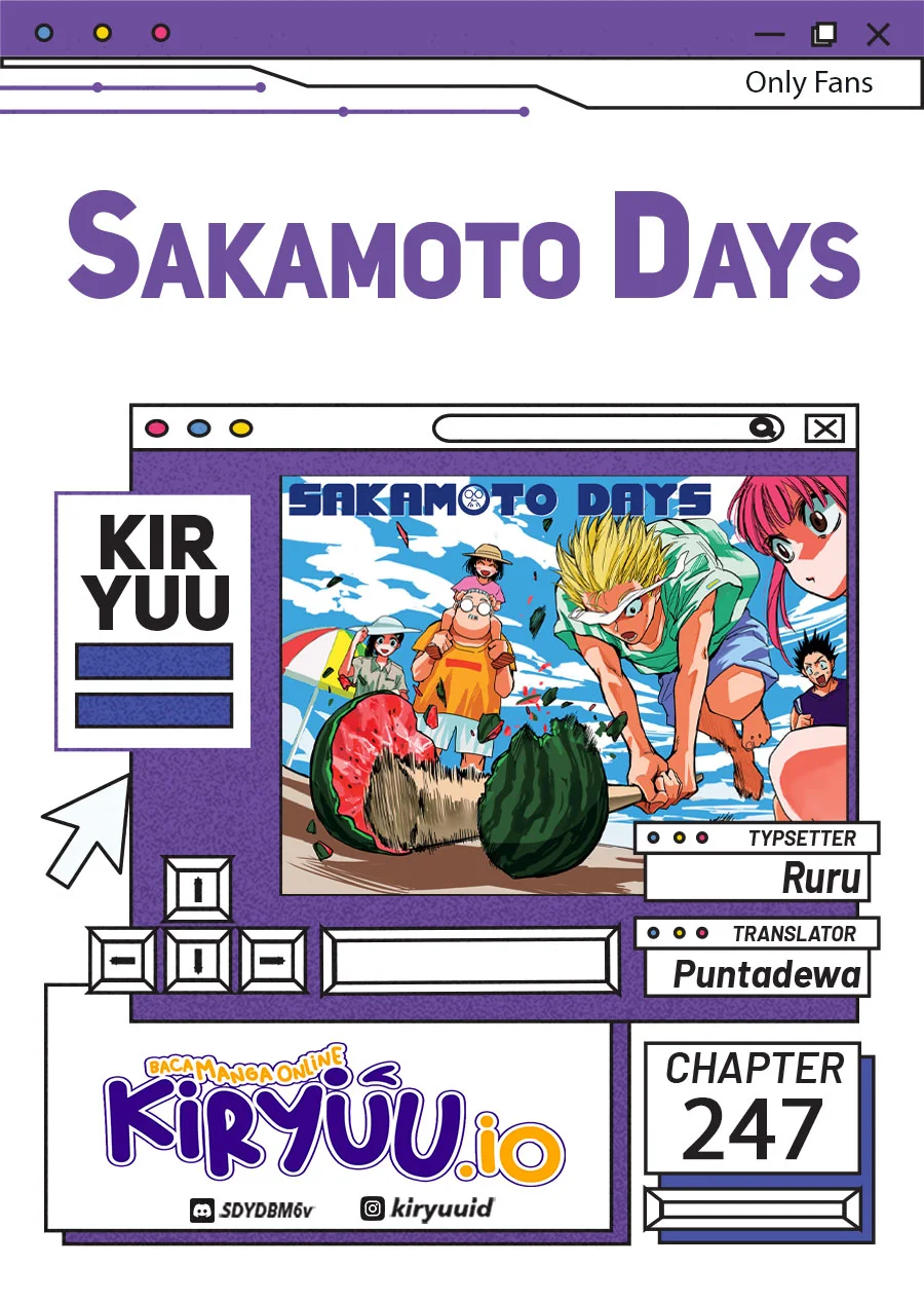 Sakamoto Days Chapter 247 - halaman 1