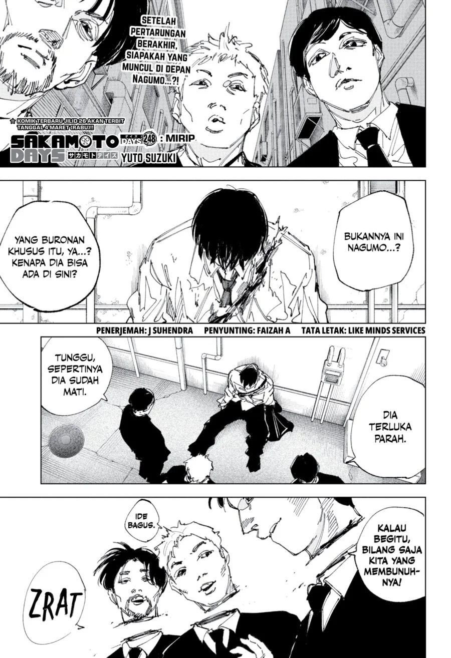Sakamoto Days Chapter 248 - halaman 1