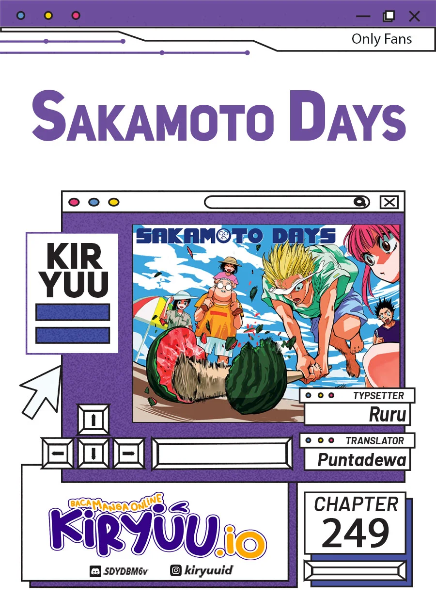 Sakamoto Days Chapter 249 - halaman 1