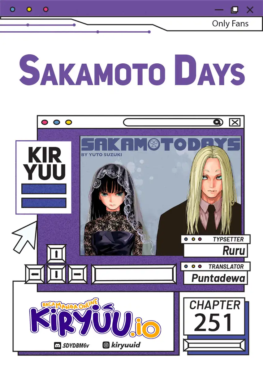 Sakamoto Days Chapter 251 - halaman 1