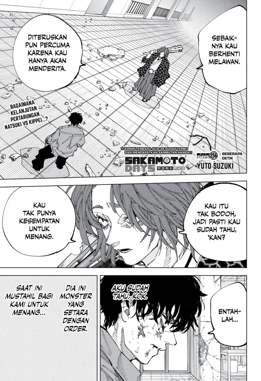 Sakamoto Days Chapter 256 - halaman 1