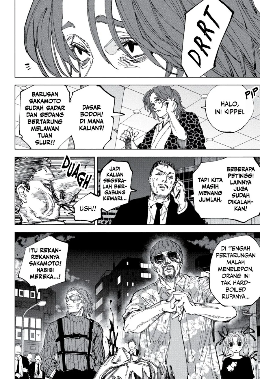Sakamoto Days Chapter 256 - halaman 6