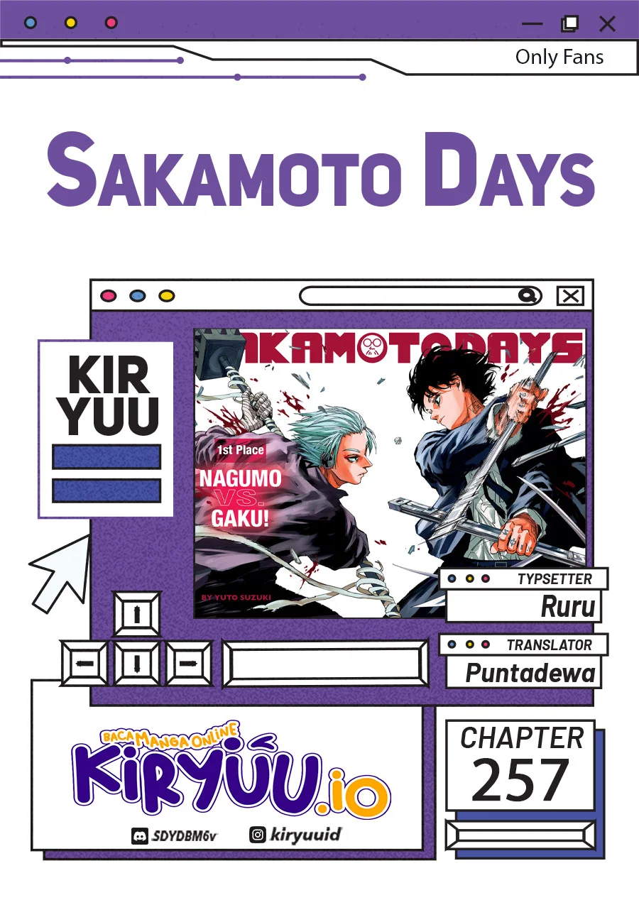 Sakamoto Days Chapter 257 - halaman 1