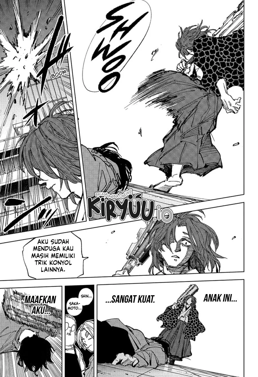 Sakamoto Days Chapter 257 - halaman 18