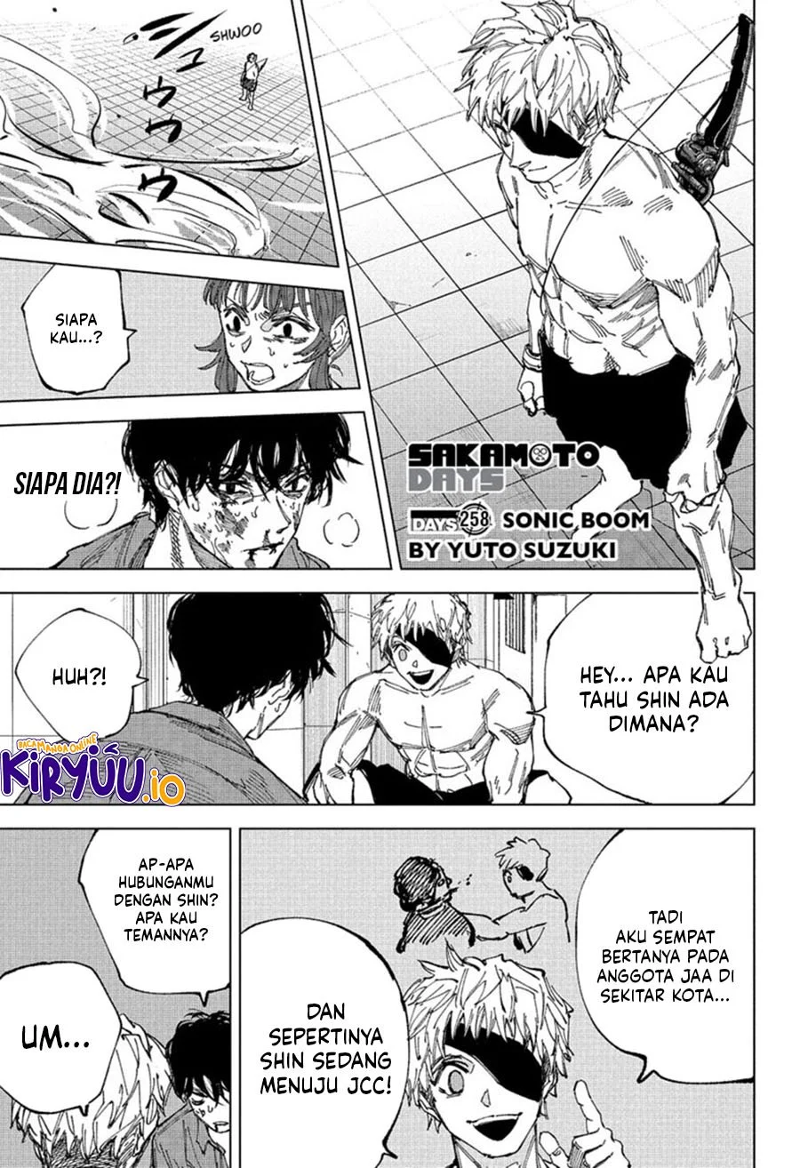 Sakamoto Days Chapter 258 - halaman 2