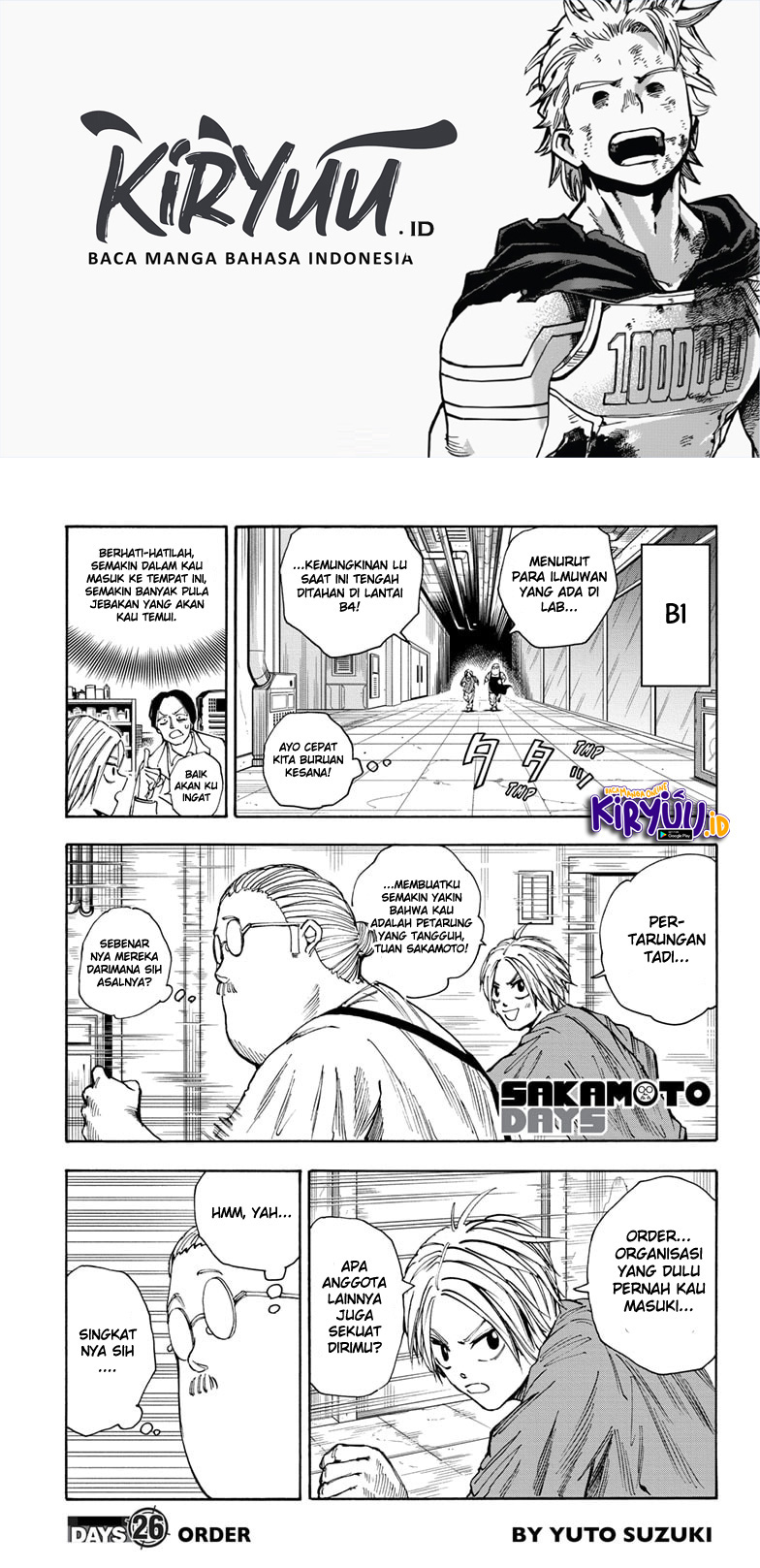 Sakamoto Days Chapter 26 - halaman 2