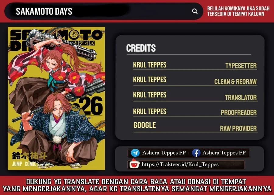 Sakamoto Days Chapter 262 - halaman 1