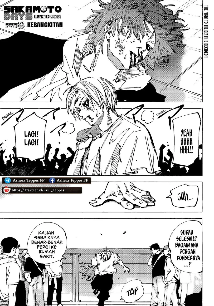 Sakamoto Days Chapter 263 - halaman 2