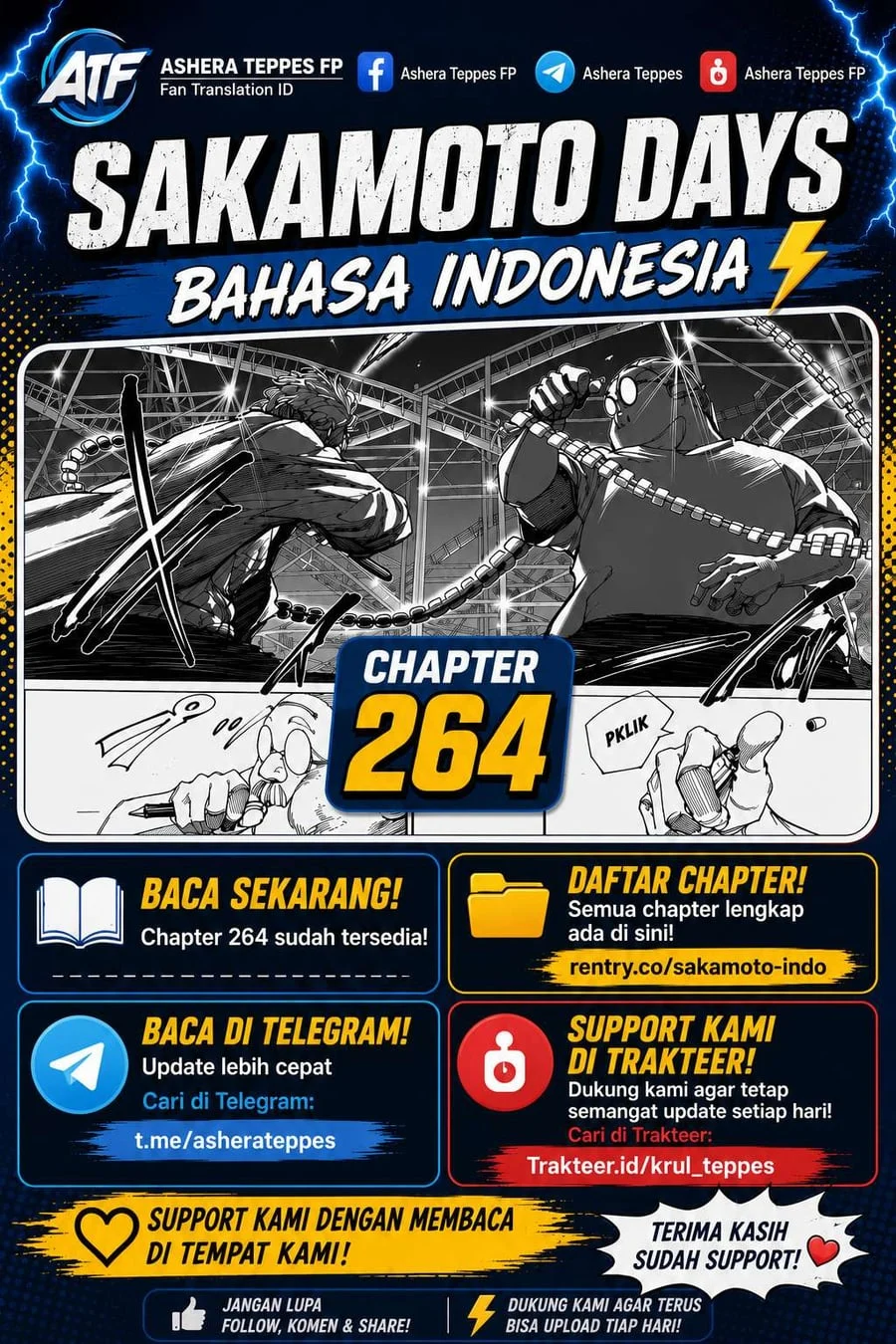 Sakamoto Days Chapter 264 - halaman 1