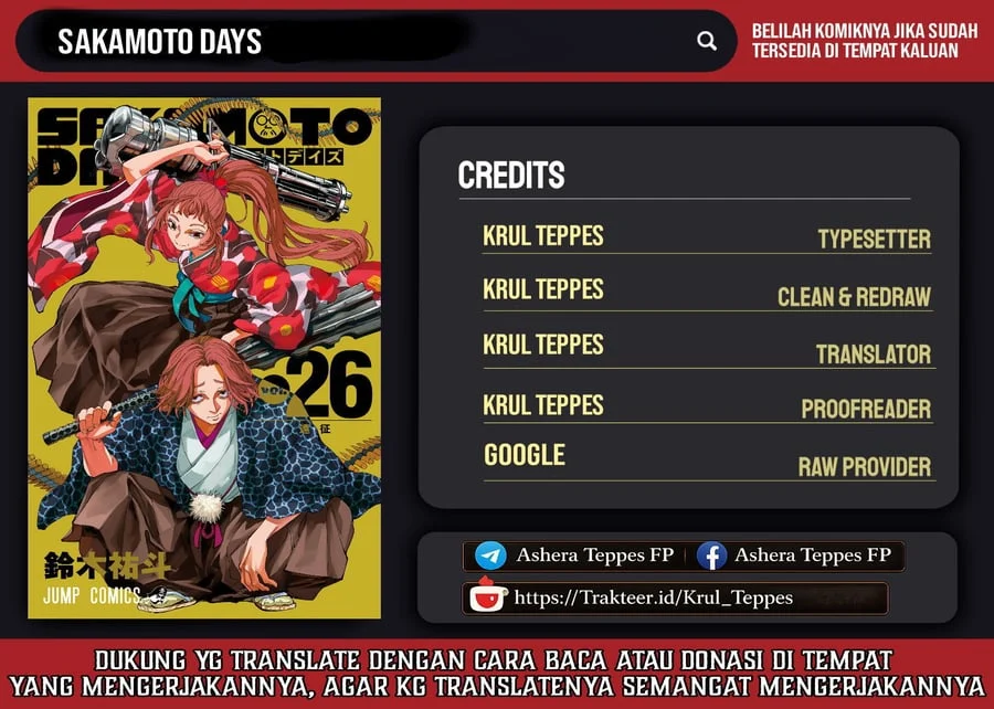 Sakamoto Days Chapter 264 - halaman 2
