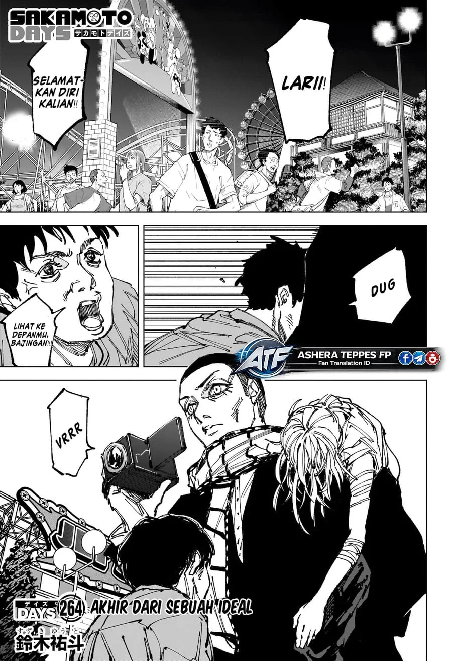 Sakamoto Days Chapter 264 - halaman 3