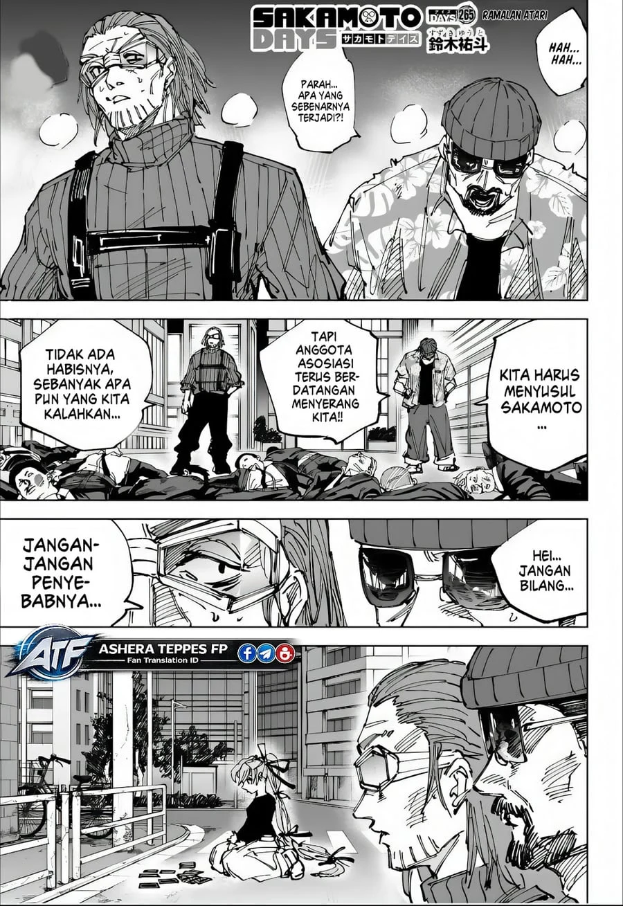 Sakamoto Days Chapter 265 - halaman 2