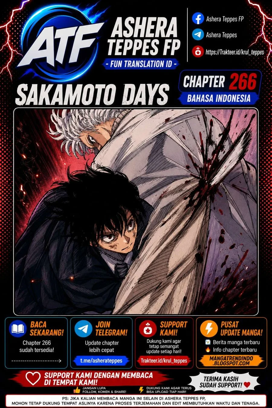 Sakamoto Days Chapter 266 - halaman 1