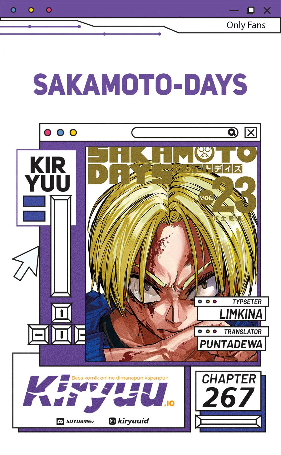 Sakamoto Days Chapter 267 - halaman 1