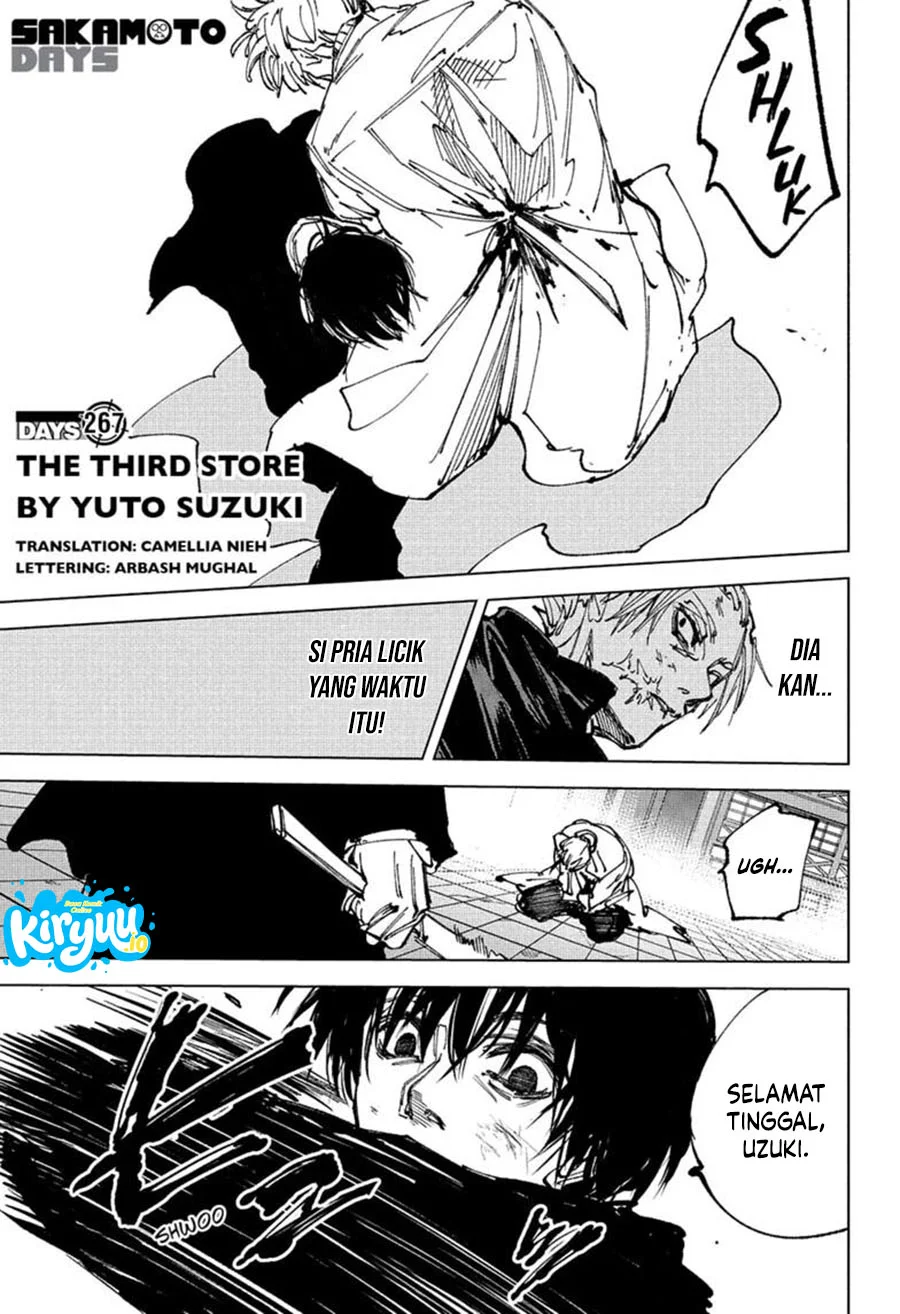 Sakamoto Days Chapter 267 - halaman 2
