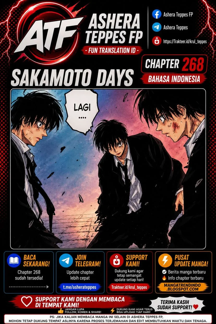 Sakamoto Days Chapter 268 - halaman 1