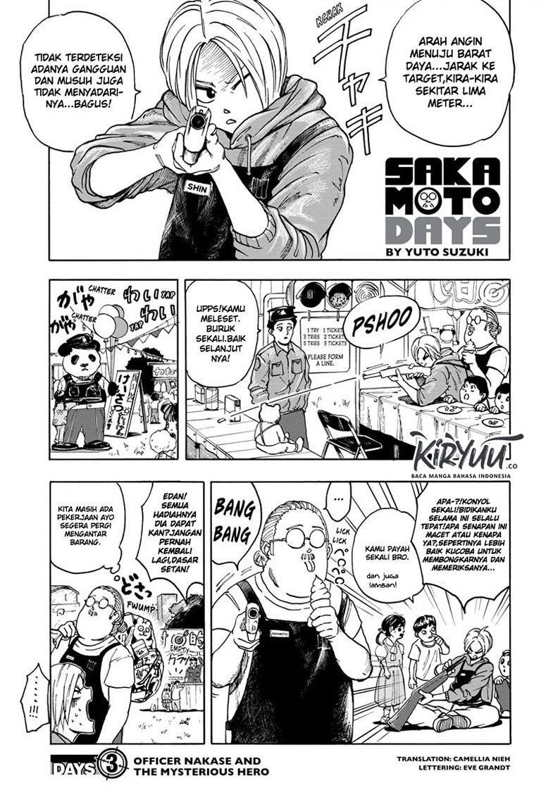 Sakamoto Days Chapter 3 - halaman 2